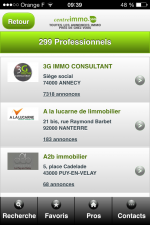 Annuaire des professionnels