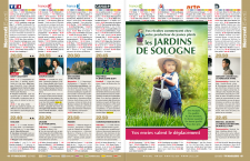 Encartage broché - Les Jardins de Sologne