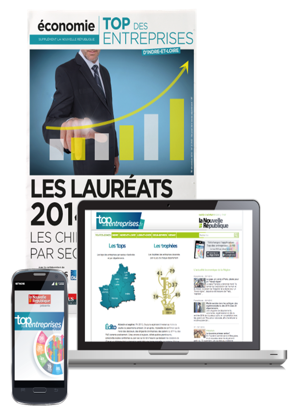 Top des Entreprises : maintenant disponible sur Smartphone et Tablette