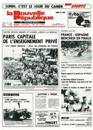 Journal La Nouvelle République 1984
