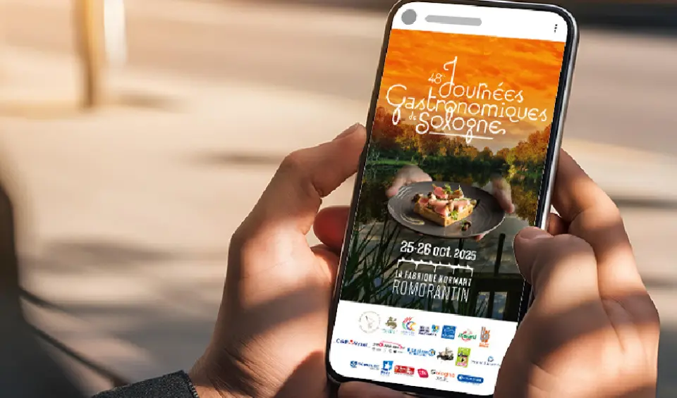conception-graphique-affiche-officielle-journees-gastronomiques-sologne